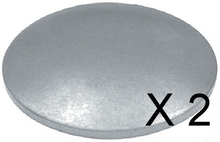 Pastilles sablage x 2 - 60 mm culasse Peugeot 203 403